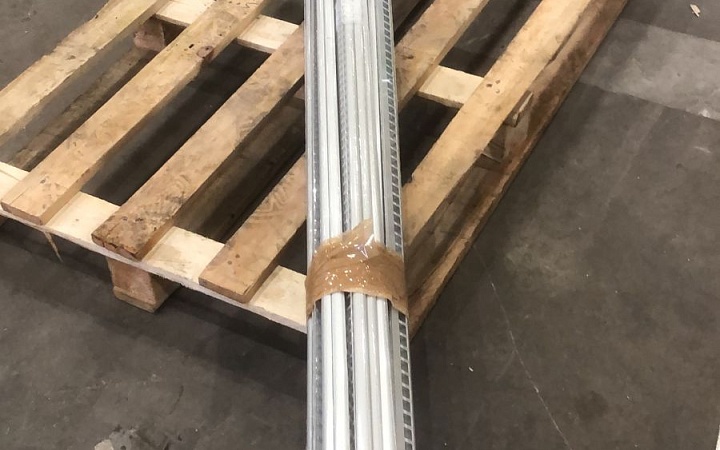 Профиль для плитки до 10 мм окантовочный наружный алюминиевый 2700х27х14,5 мм