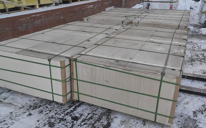 Лист стекломагнезитовый (СМЛ) 10х2500х1220мм