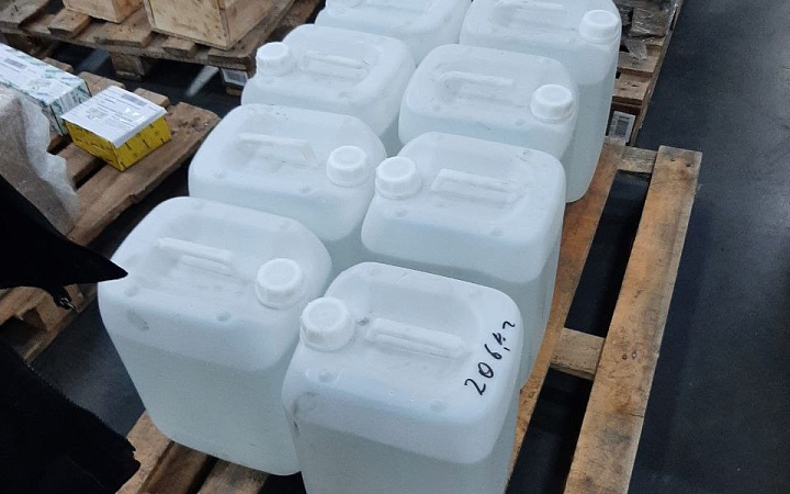 Глицерин пищевой в канистрах по 25кг