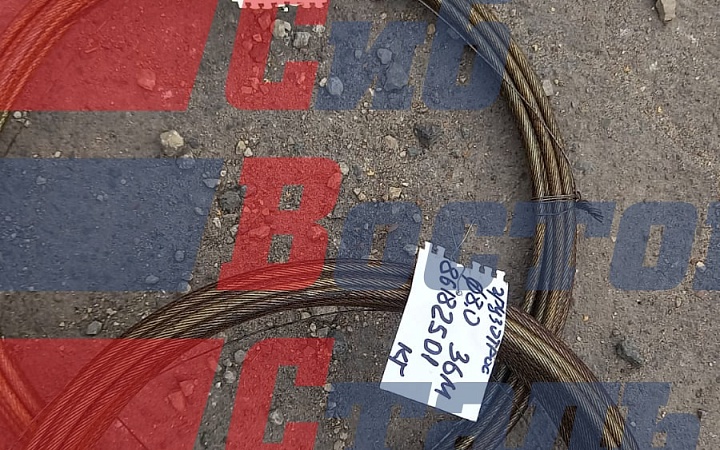 Канат 8мм оцинкованный (ОЖ) грозотрос МЗ для ЛЭП СТО 71915393-ТУ 062-2008