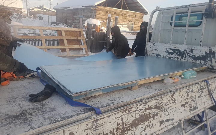 Лист оцинкованный 0,35х1250х2500мм ст.08пс ГОСТ 14918-80