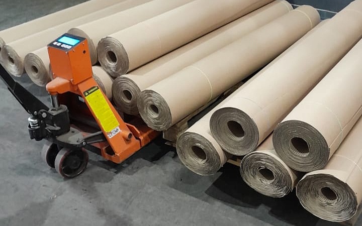 Крафт бумага рулонная 